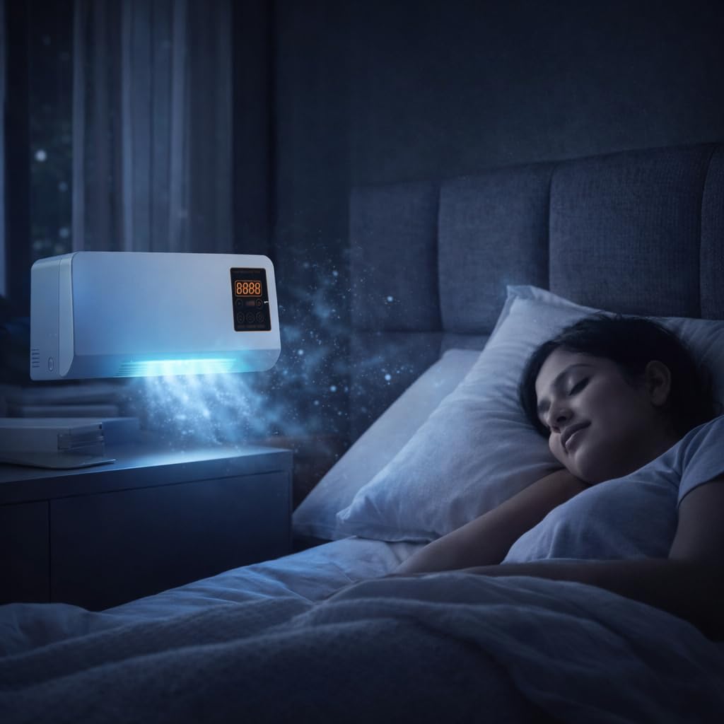 Mini Ac for Room Cooling Mini Ac Air Cooler Portable Air Conditioners for Home Office Artic Cooler 3 in 1 Conditioner Mini Air Cooler Mini Ac (D7)